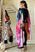 Black Satin Print Fusion Set